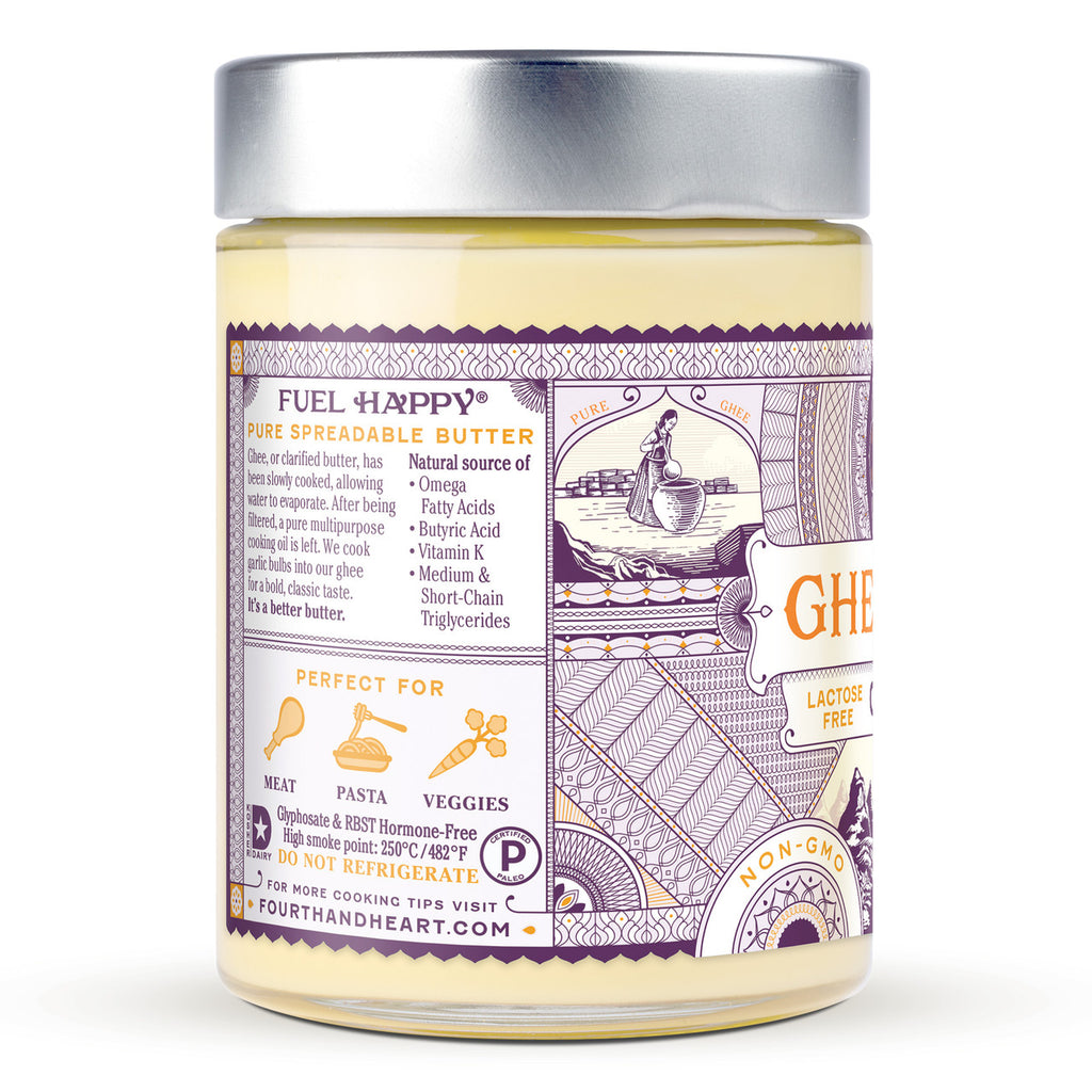 4th & Heart Ghee Butter California Garlic (6x9 OZ)