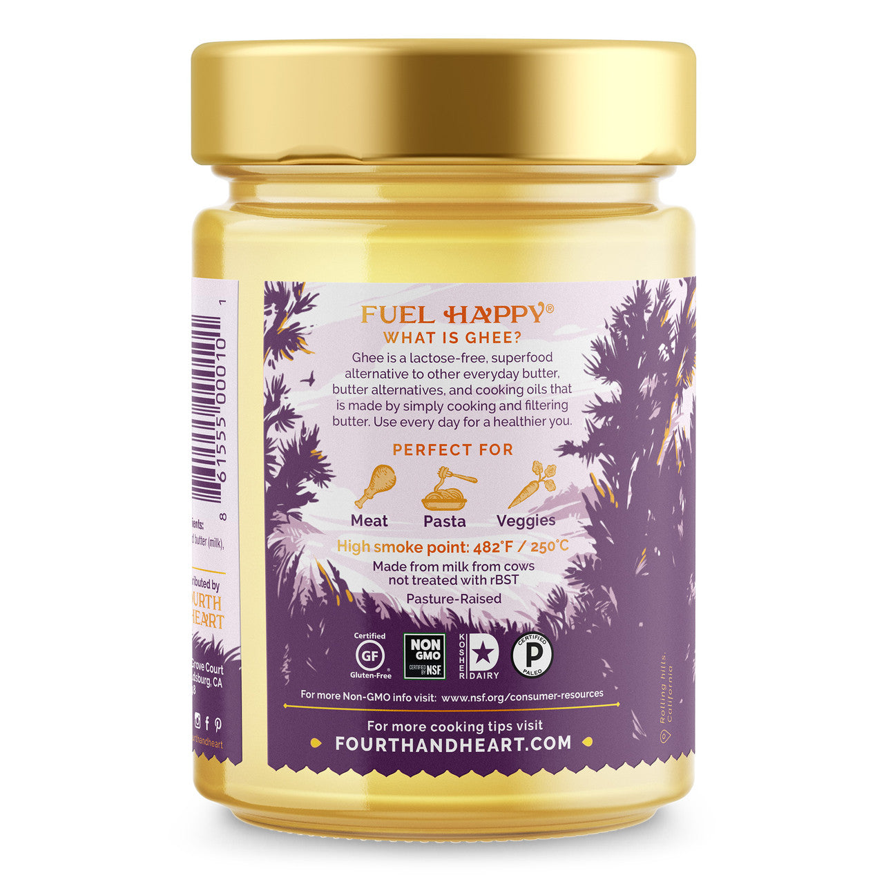 4th & Heart Ghee Butter California Garlic (6x9 OZ)